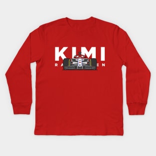 Kimi Raikkonen Kids Long Sleeve T-Shirt